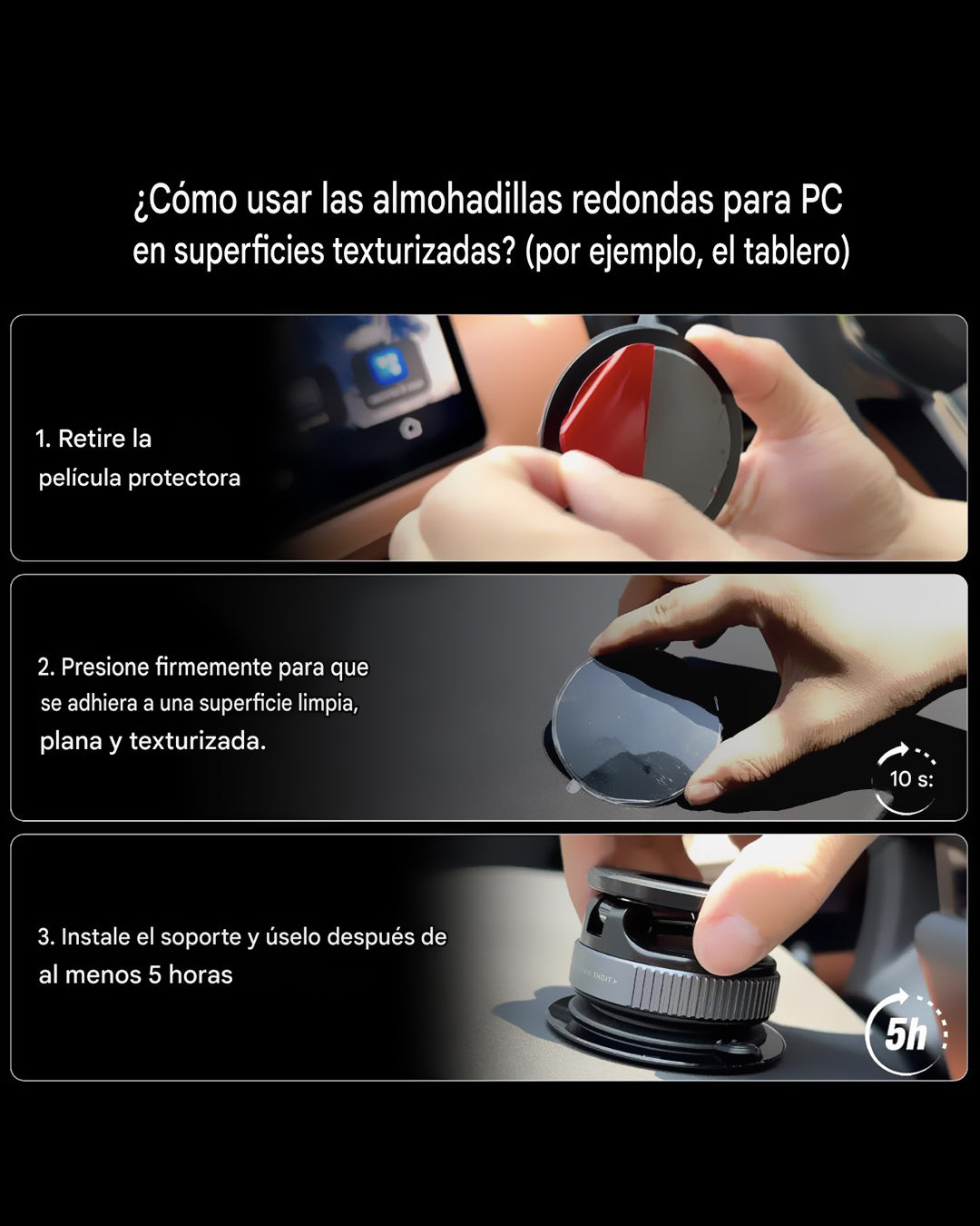 Original MagGrip 360™ | Soporte Celular Magnético IPhone y Android Nano Gel