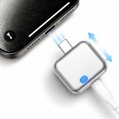 CutCharge Pro™ | Desconector Inteligente USB-C con Corte Automático de Carga al 100% para Protección de Batería