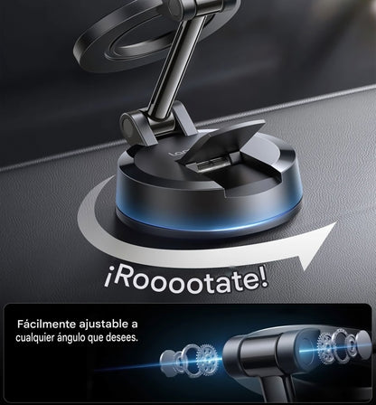 Soporte Celular Para Auto Magnetico Fuerte Iman MagSafe Iphone Android Sopore Premium Giro 360º