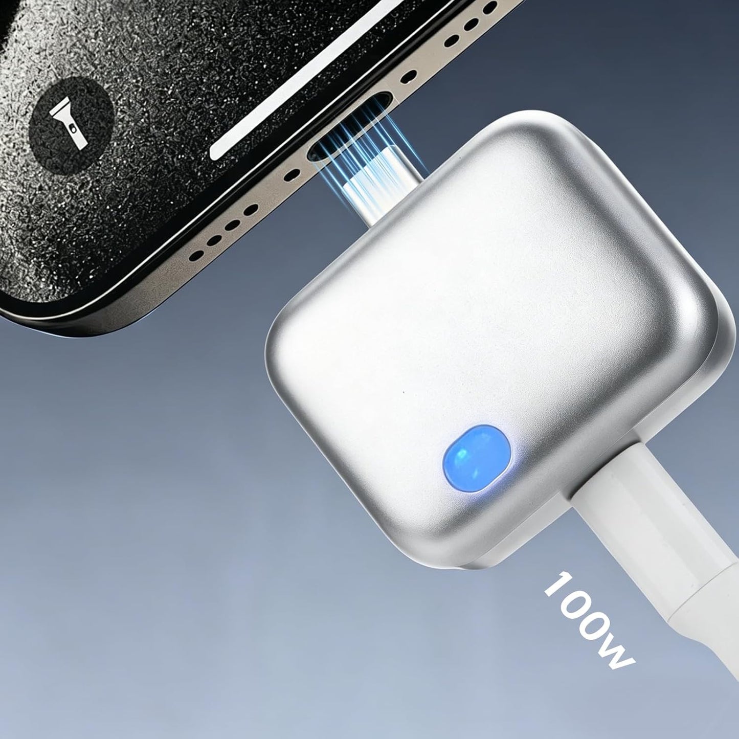 CutCharge Pro™ | Desconector Inteligente USB-C con Corte Automático de Carga al 100% para Protección de Batería