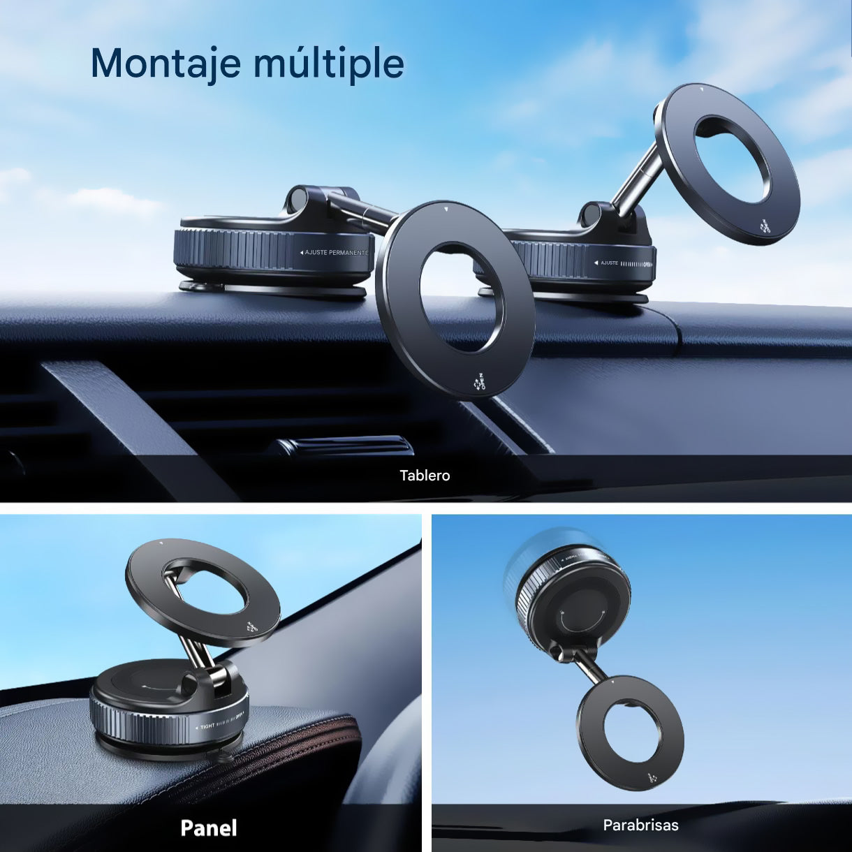 MagGrip 360™ | Agarre Magnético Profesional con Giro Total