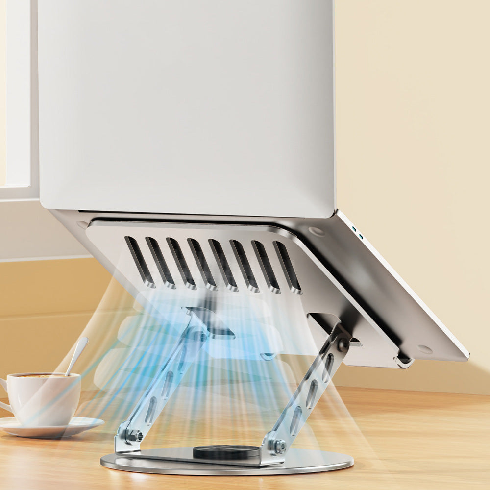 Soporte de escritorio para Laptop con Base Giratoria en 360º