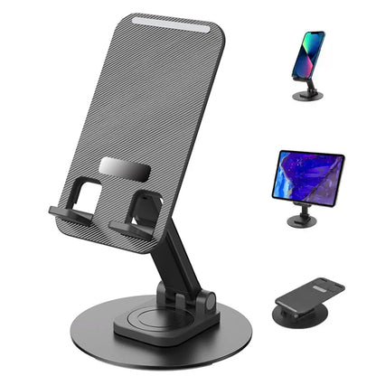 Soporte Celular de Escritorio Giro en 360º Plegable