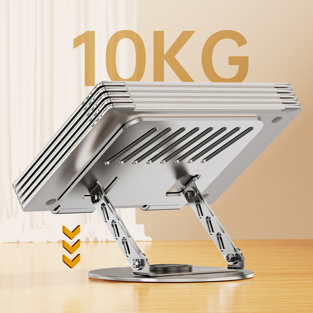 Soporte de escritorio para Laptop con Base Giratoria en 360º