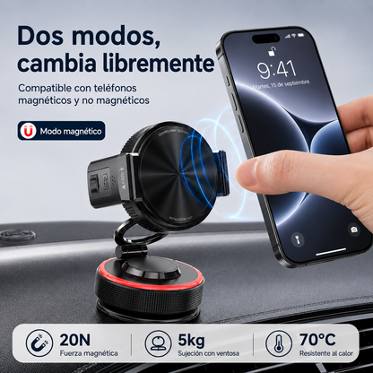 MagGrip Pro ™ | Nuevo Soporte 2 en 1 de sujeción magnética y abrazadera para Iphone y Android