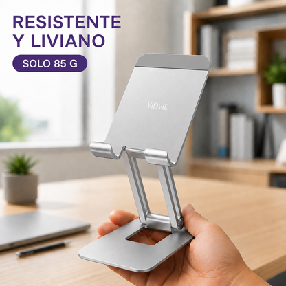 Soporte Celular De Escritorio Oficina Metalico Portatil Tablet y Ipad