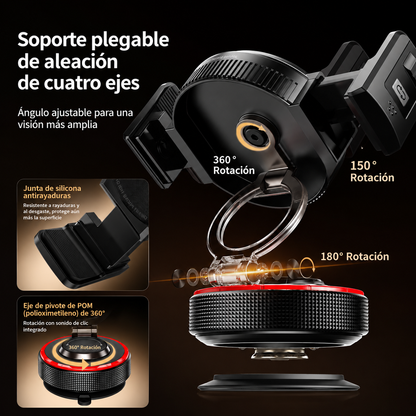 MagGrip Pro ™ | Nuevo Soporte 2 en 1 de sujeción magnética y abrazadera para Iphone y Android