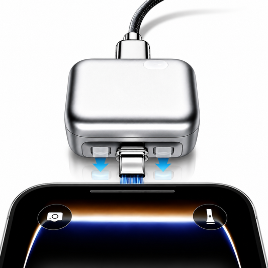 CutCharge Pro™ | Desconector Inteligente USB Tipo-C Corte Automático de Carga al 100% para Protección de Batería