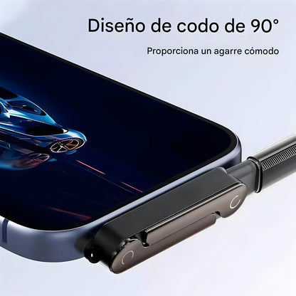NUEVO | Cable de carga súper rápida 240W con Soporte plegable TIPO-C para IPhone Android
