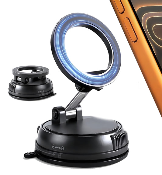 MagX70 | 360 Soporte Porta celular Magnetico para Vehiculo Ajustable en 360ª para Iphone y Android