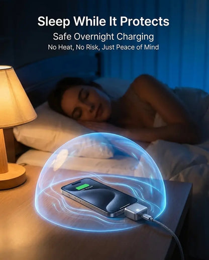 CutCharge Pro™ | Desconector Inteligente USB-C con Corte Automático de Carga al 100% para Protección de Batería