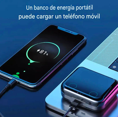 DualWave™ M21 | Auriculares dobles con sonido HiFi, powerbank integrado y cancelación ENC.