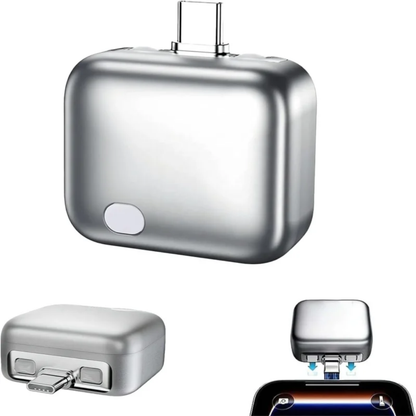 CutCharge Pro™ | Desconector Inteligente USB-C con Corte Automático de Carga al 100% para Protección de Batería