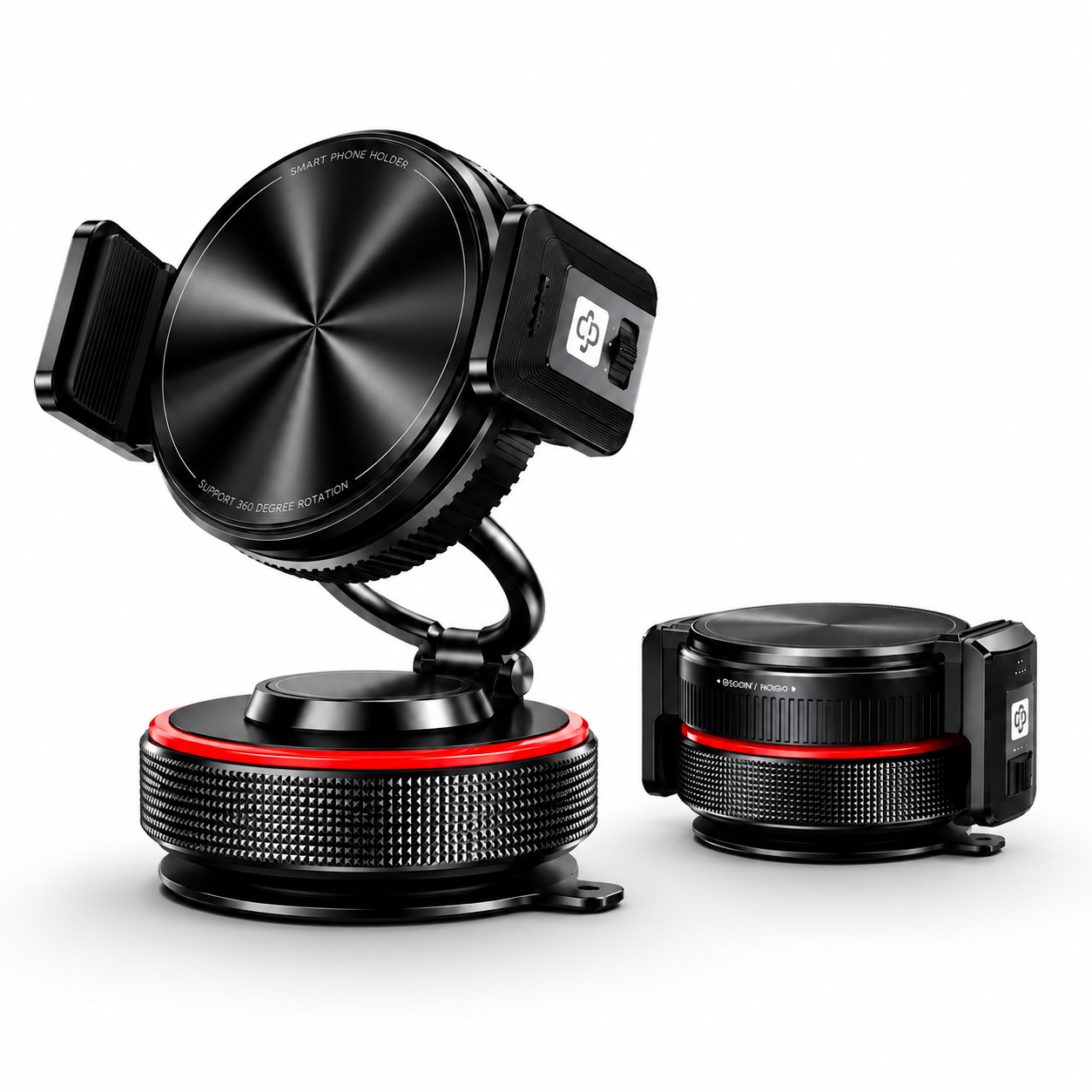 MagGrip Pro® | Nueva generación en soportes para auto 2 en 1 con sujeción magnética y abrazadera para Iphone y Android Alta calidad