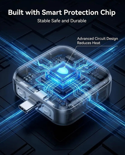 CutCharge Pro™ | Desconector Inteligente USB-C con Corte Automático de Carga al 100% para Protección de Batería