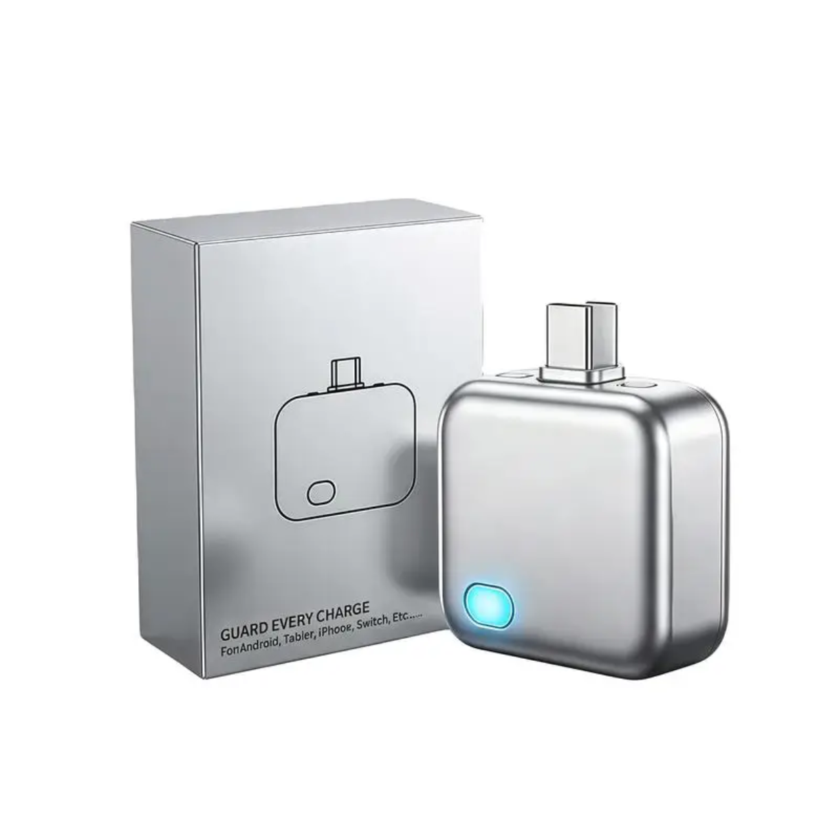 CutCharge Pro™ | Desconector Inteligente USB-C con Corte Automático de Carga al 100% para Protección de Batería