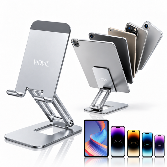 Soporte Celular De Escritorio Oficina Metalico Portatil Tablet y Ipad